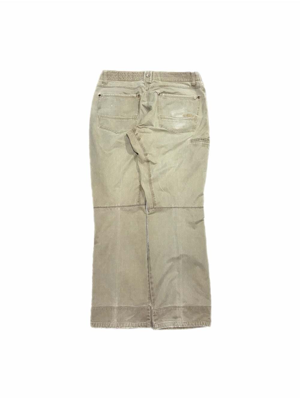 KÜHL Rydr Vintage Patina Dye Pants 36x32 Khaki Tan